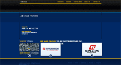 Desktop Screenshot of abcyclefactors.com